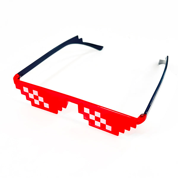 Lente Minecraft Rojo – FIESTA EXPRESS