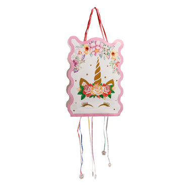 🦄 Piñata Económica Unicornio Flor