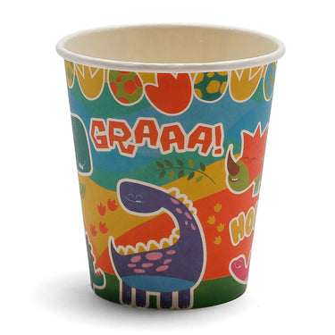 🦕 Vaso Polipapel Dinosaurio - 6 Unidades