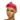 👑 Corona Tela Glitter Vuelo Fucsia