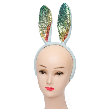 🐰 Cintillo Conejo Oreja Arcoíris