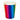 🌈 Vaso Polipapel Arcoíris - 6 unidades