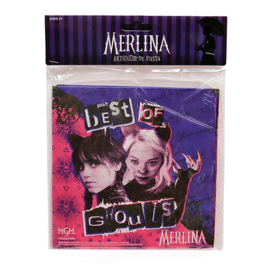 🦇 Servilletas Merlina x12