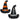 Decoracion Halloween Sombrero 40X30 Cms