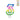 Vela Numeral Glitter # 3