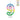 Vela Numeral Glitter # 9