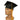 🎓Birrete Adulto Negro