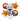 Globo Mylar Esqueleto 5 Piezas