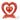 Globo Foil Doble Corazón Rojo 113x96 cm