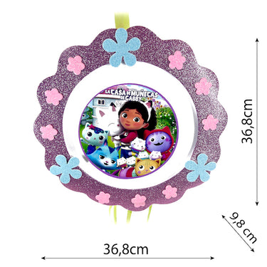 Piñata Reloj La Casa De Muñecas de Gabby