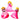 Decoración Mural Princesa Peach 3 Piezas