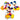 Decoración Mural Mickey 3 Piezas
