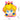 Piñata Rostro Peach