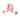 Brocheta 3D Princesa Peach