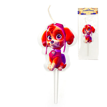Vela 2D Forma Paw Patrol Skye