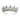 Corona Tiara Metalica Reina Plateado