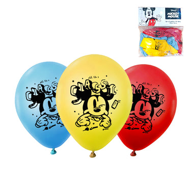 Globo Impreso Mickey 12 Unidades