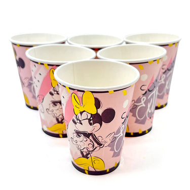 Vaso Minnie Juvenil 6 Unidades