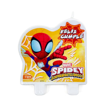 Vela Placa Spidey