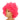 💖 Peluca Afro Neón Rosado