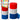 Feston Blanco/Azul/Rojo 3 Unidades