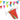 Banderin Tela 25 Triangulos