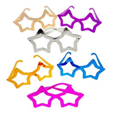 Lente Metal Estrella 3 Unidades