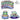 Bolsa De Dulce Ziploc Mochila Verde  6 Unidades