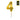 Vela Numeral Laser Dorado # 4