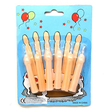Br.Velas Pene 6 Unidades