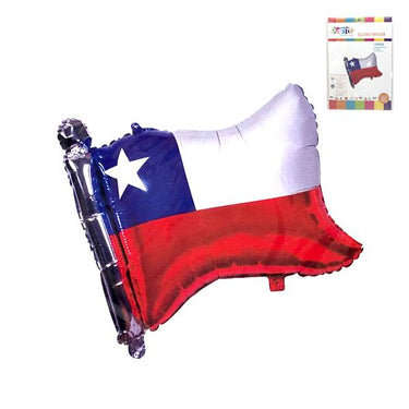 Globo Mylar Bandera Chilena