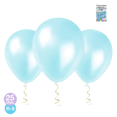 Globo R9 M.G. Pastel Colores 25 Unidades