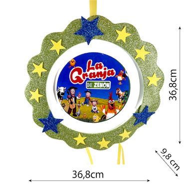 Piñata Reloj Granja De Zenon