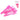 Bombilla Pene Color Fucsia 10 Unidades