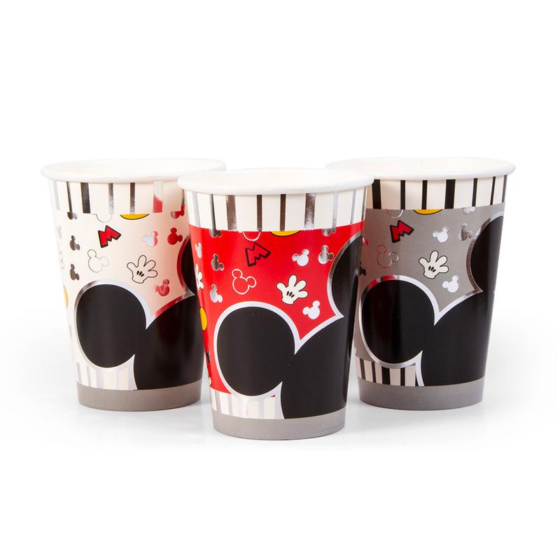 VASO MICKEY ICONICO   6 UNIDADES