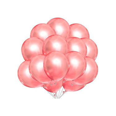 Globo 12 Chrome Rose Gold 12 Unidades
