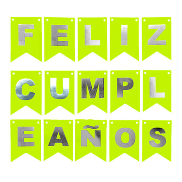 Guirnalda F.C. Fluor Amarillo