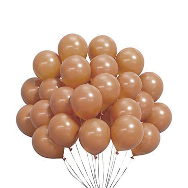 Globo #9 Metal Dorado 50 Unidades