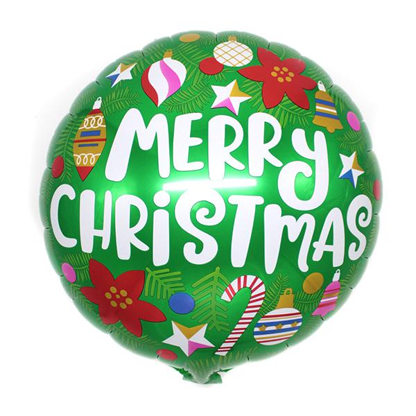 GLOBO METALICO 18" DULCES NAVIDAD