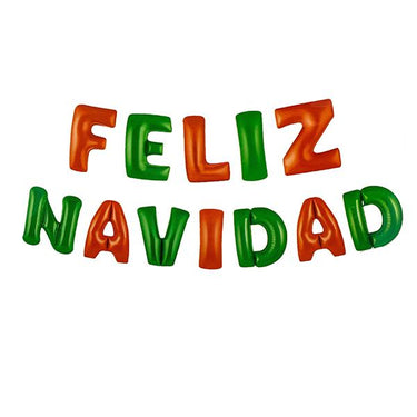 Globo Metalico 16" Feliz Navidad"