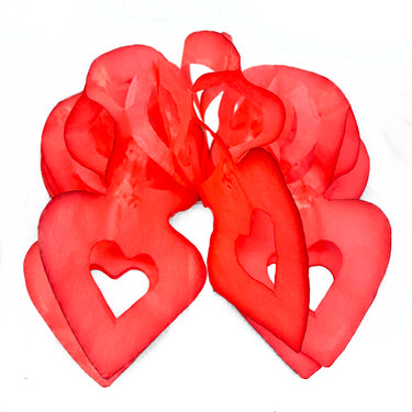 Guirnalda Corazon Colgante Rojo