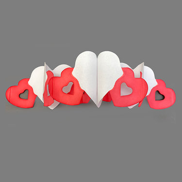 Guirnalda 3 Corazones