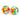 Pelota Saltarina Rainbow 2 Unidades