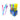 Chiche Burbujero Colores Delfin