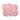 Globo #9 Impreso Orejas Rosado 5 Unidades