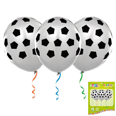 Globo #9 Full Impreso Futbol 12 Unidades
