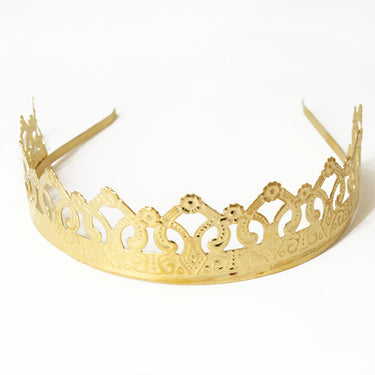Tiara Reina Metal Barroco