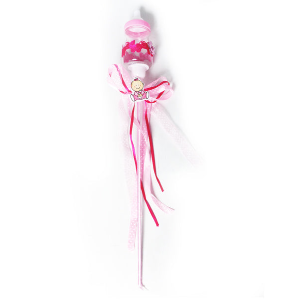 STICK BABY SHOWER ROSADO 37 CM