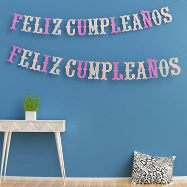 Banner F.C. Glitter Mix Rosado