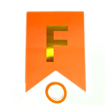 Guirnalda F.C. Fluor Naranjo 2 Mts